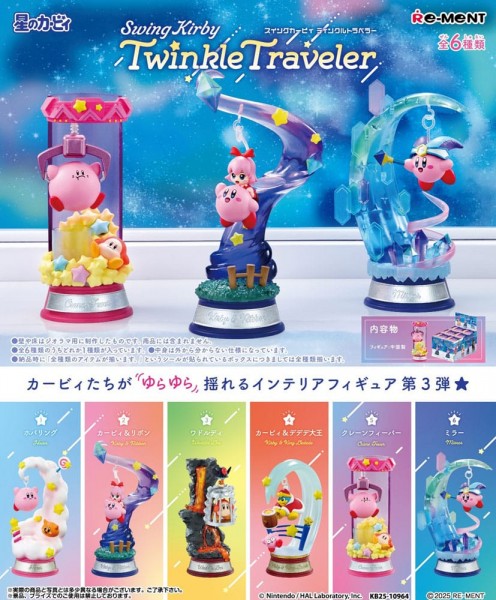 Kirby's Dream Land: Swing Kirby Twinkle Traveler 1 Box 6 Stück