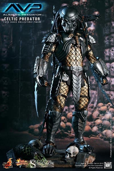 Alien vs. Predator: Celtic Predator Movie Masterpiece 1/6 Actionfigure