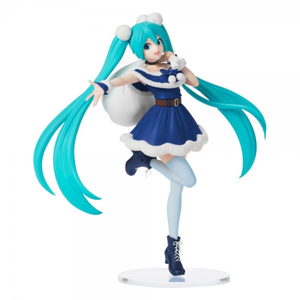 Vocaloid 2: Miku Hatsune Christmas 2020 Blue non Scale PVC Statue