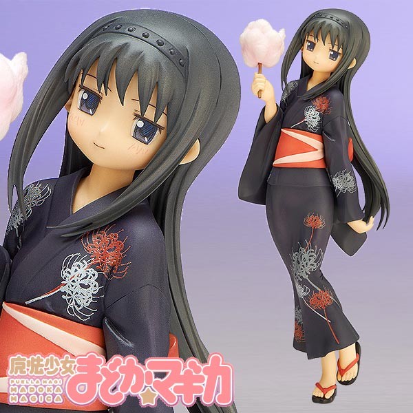 Puella Magi Madoka Magica: Homura Akemi Yukata Ver. 1/8 PVC Statue