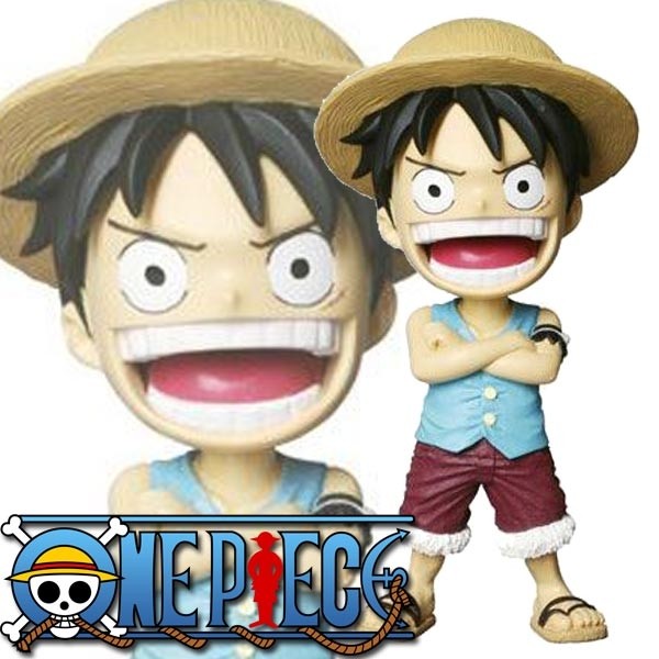 One Piece: Wackelkopf Figur Monkey D. Luffy