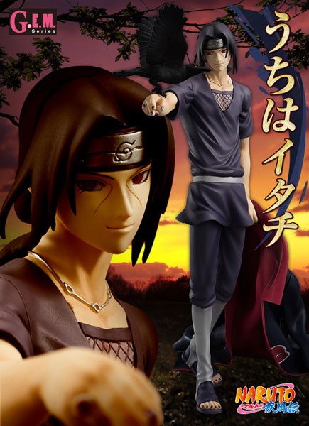 Naruto Shippuden: G.E.M. Serie Itachi Uchiha 1/8 Scale PVC Statue