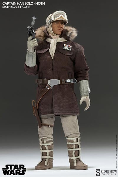 Star Wars: Commander Captain Han Solo Hoth 1/6 Scale Action Figure