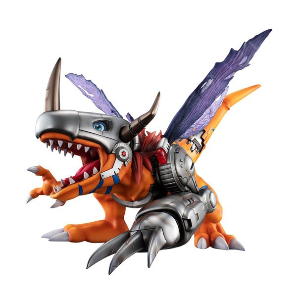 Digimon Adventure: Metal Greymonnon Scale Scale PVC Statue