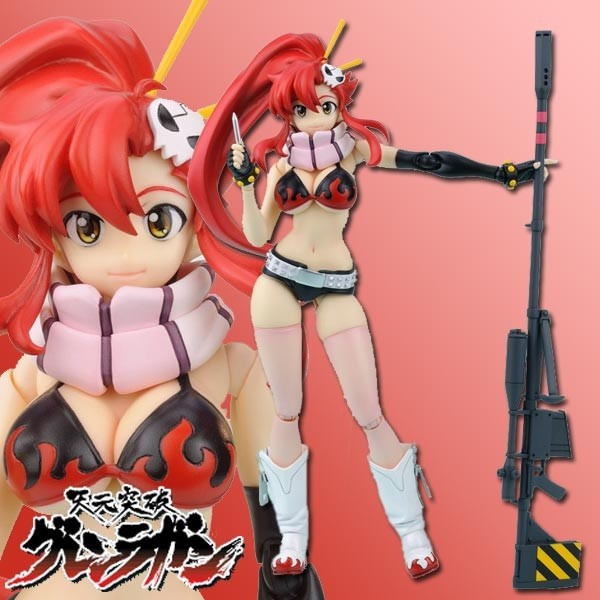 Tengen Toppa Gurren Lagann : Yoko Ritona Neuromancer Actionfigur