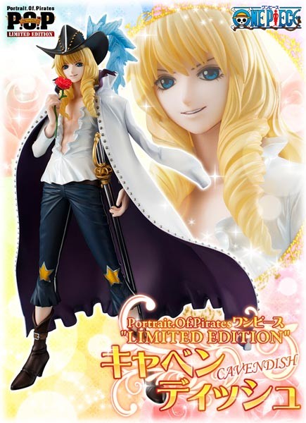 One Piece: Excellent Model P.O.P Cavendish the White Horse 1/8 Scale PVC Statue