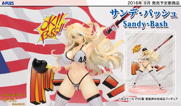 Suketto Sanjou!: Sandy Bash 1/6 Scale PVC Statue