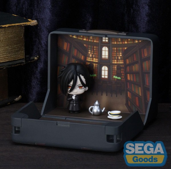 Black Butler: Boarding School Arc: Petite World Memories Mini Figur Sebastian Michaelis (EX)