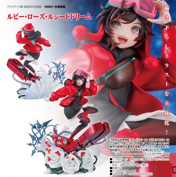 RWBY Ice Queendom: Ruby Rose Lucid Dream 1//7 Scale PVC Statue