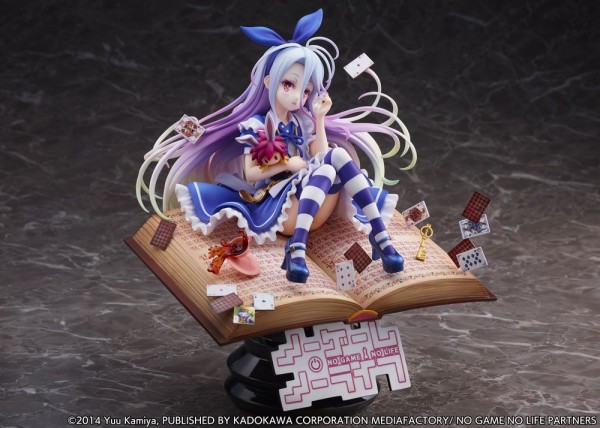 No Game No Life: Shiro Alice in Wonderland Ver. 1/7 Scale PVC Statue