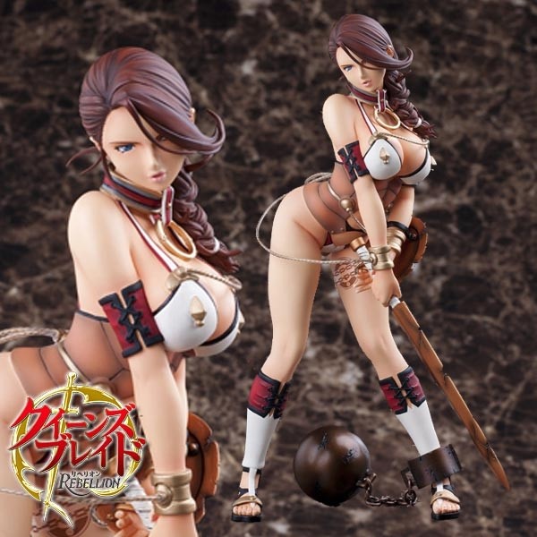 Queen's Blade Rebellion: Branwen 1/4.5 Scale PVC Statue