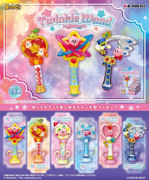 Kirby's Dream Land: Twinkle Wand Display 1 Box 6 Stück
