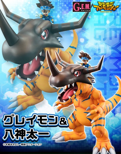 Digimon Tamers: Greymon & Tai non Scale Scale PVC Statue