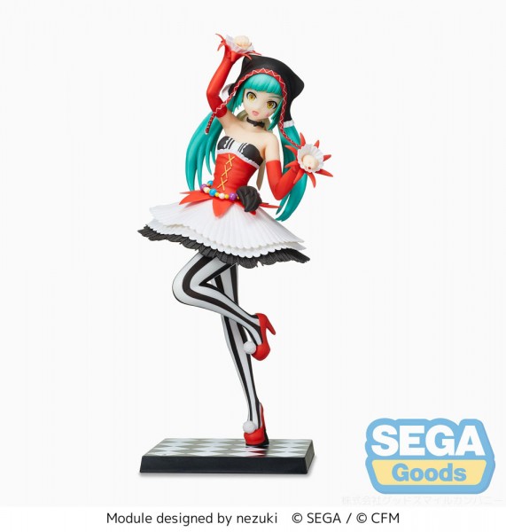 Vocaloid 2: CHARACTER VOCAL SERIES 01- Miku Hatsune Project Diva Arcade Pierretta non Scale PVC Statue