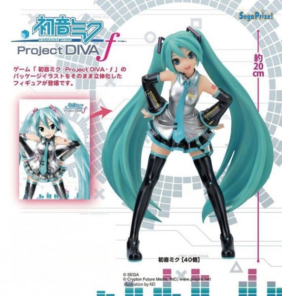 Vocaloid 2: CHARACTER VOCAL SERIES 01- Miku Hatsune Project Diva f PM Figure