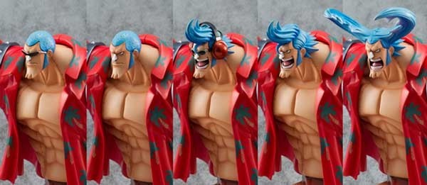 One Piece: P.O.P. SA-Maximum Armored Franky 1/8 Scale PVC Statue