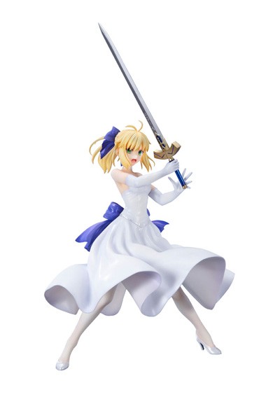 Fate/Stay Night: Saber White Dress Ver. 1/8 PVC Statue