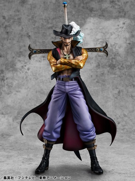 One Piece: Portrait Of Pirates SA-MAXIMUM: Hawk Eye Dracule Mihawk Ver. R non Scale PVC Statue