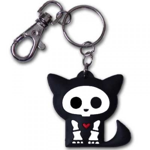 Skelanimals Keychain Kit the Cat