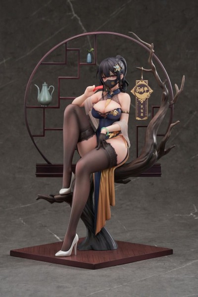 Original Character: Xiami China Dress Genboku Ver. 1/7 Scale PVC Statue