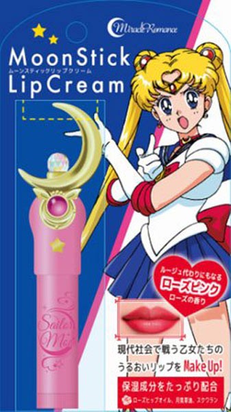 Sailor Moon Miracle Romance Moon Stick Lip Cream Rose Pink