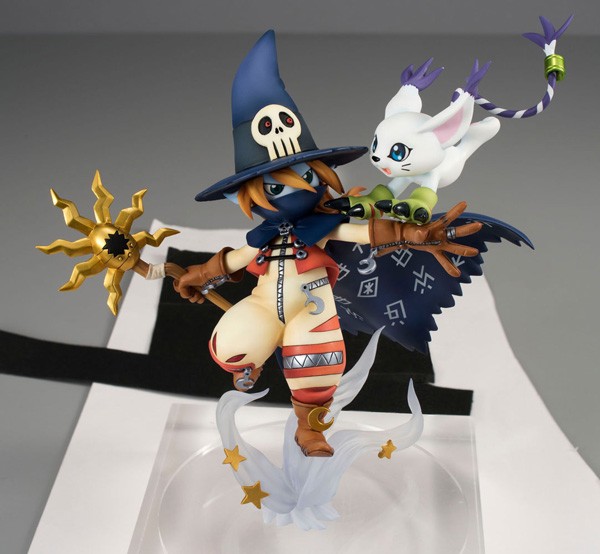 Digimon Adventure: Wizardmon & Gatomon non Scale Scale PVC Statue