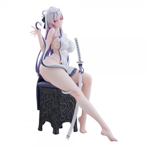 Original Character: The Color of the Blue - White Snake Deluxe Edition 1/7 Scale PVC Statue