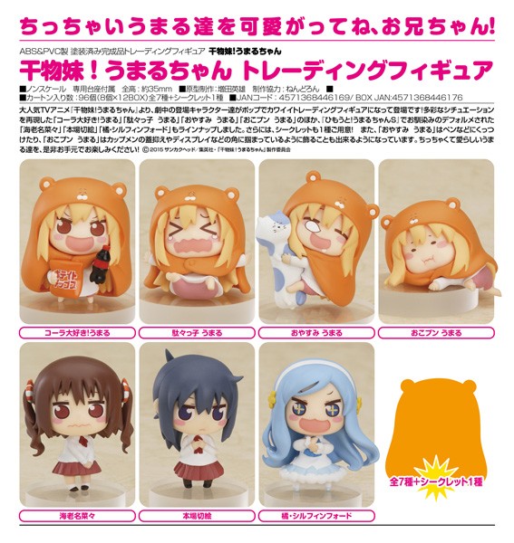 Himouto! Umaru-chan: Mini-Figuren 1 Box (8pcs)