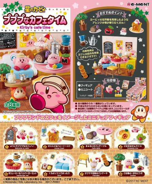 Kirby's Dream Land: Kirby's Café Time 1 Box 8 pcs