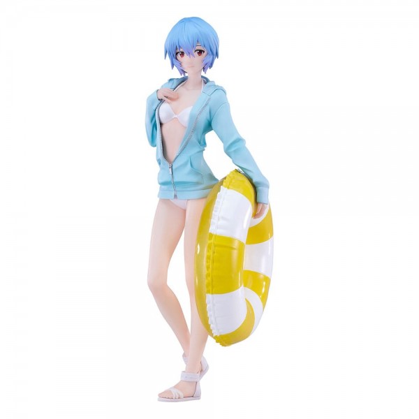 Rebuild of Evangelion: Pop Up Parade L Rei Ayanami Beach Queens non Scale PVC Statue