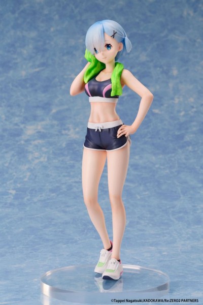 Re:ZERO -Starting Life in Another World: Rem Sports Wear 1/7 Scale PVC Statue