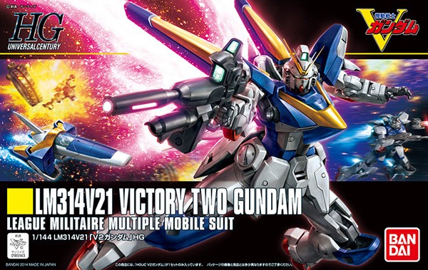 V Gundam - HGUC V2 Victory Two Gundam 1/144