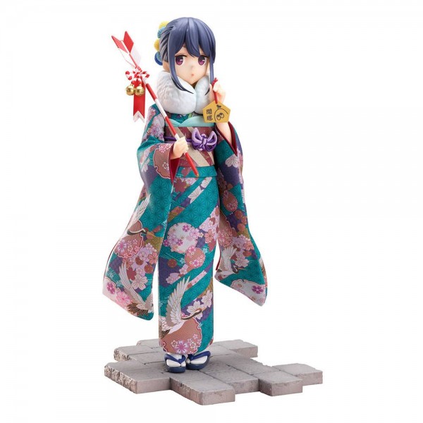 Laid-Back Camp: Rin Shima Furisode Ver. 1/7 Scale PVC Statue