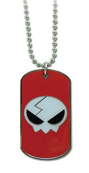 Kette Skull Symbol Dog Tag