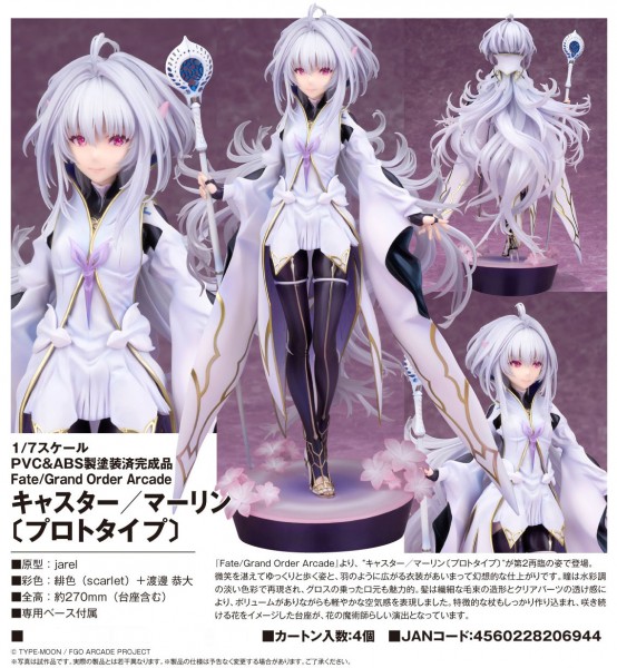 Fate/Grand Order: Arcade Caster/Merlin Prototype 1/7 Scale PVC Statue