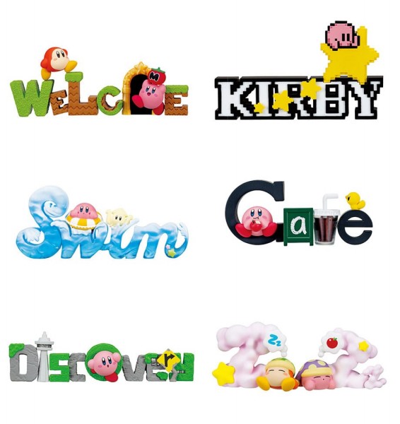 Kirby's Dream Land: Kirby & Words Display 1 Box 6 pcs
