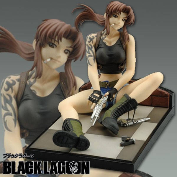 Black Lagoon: Revy Completed 1/6 Scale Cold Cast Statue