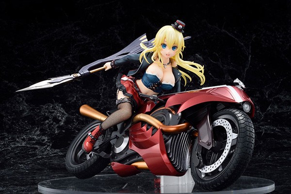 Shinwa Taisen Gilgamesh Knight: Deena Challenger & Draig 1/8 PVC Statue