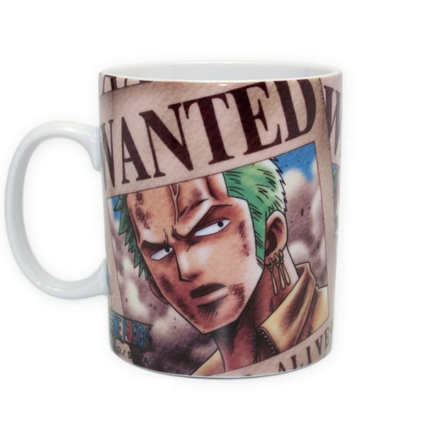 One Piece: Zoro Wanted Mug