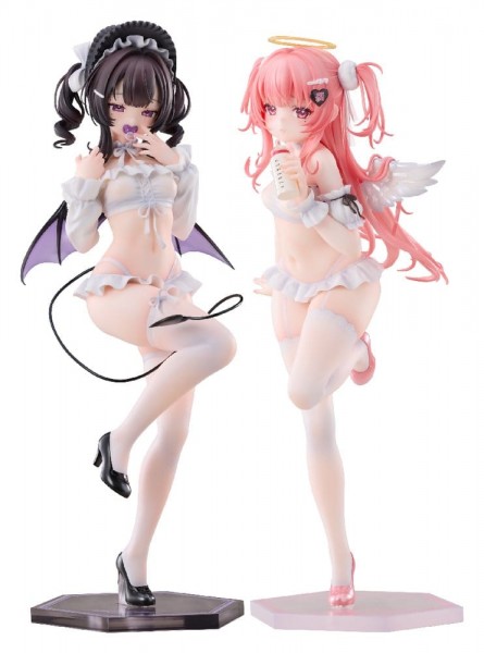 Original Character: Shino &amp; Aimu Illustrated by RIKO 1/6 Scale PVC Statue