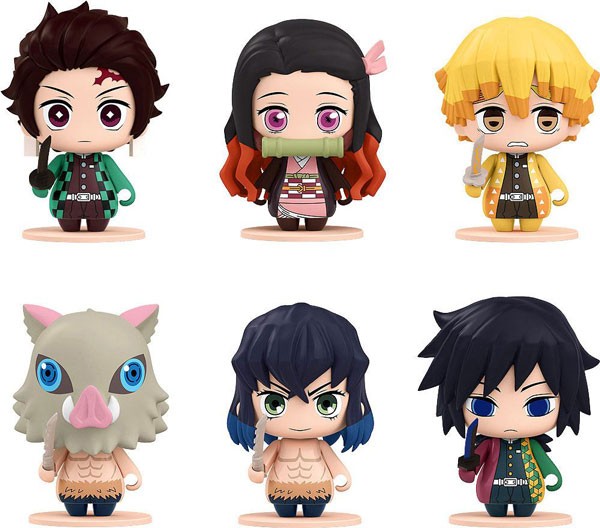 Demon Slayer: Kimetsu no Yaiba Pocket Maquette Mini Figures 6-Pack #01