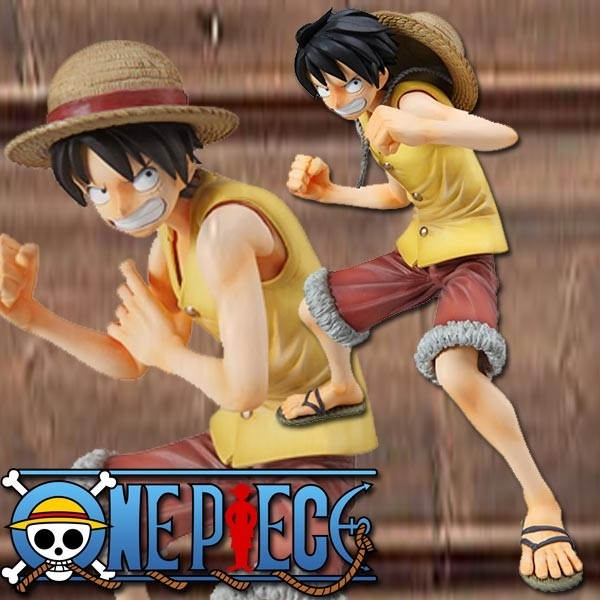 One Piece: P.O.P. Monkey D.Ruffy Marine Ford Ver. non-scale Scale PVC Statue