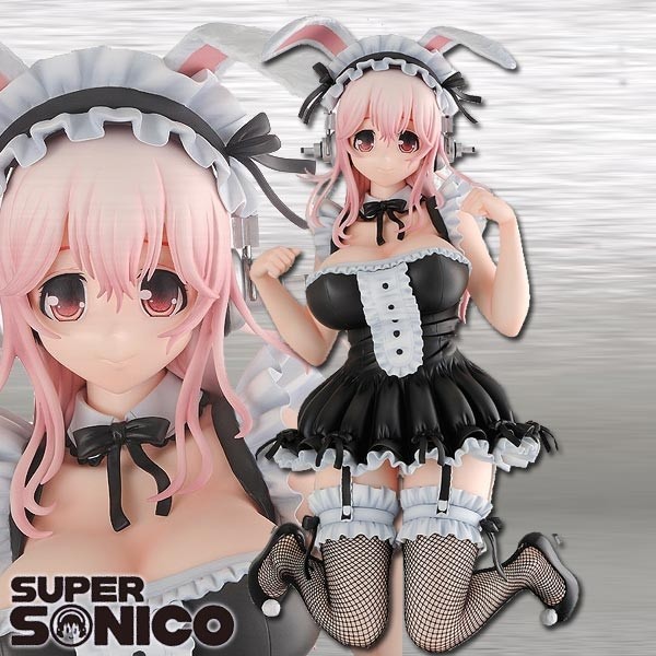 Nitro Super Sonic: Super Sonico Bunny Ver. 1/4 Scale PVC Statue