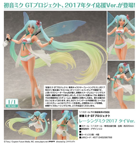 Vocaloid 2: Racing Mike 2017 Thailand Ver. 1/8 Scale PVC Statue