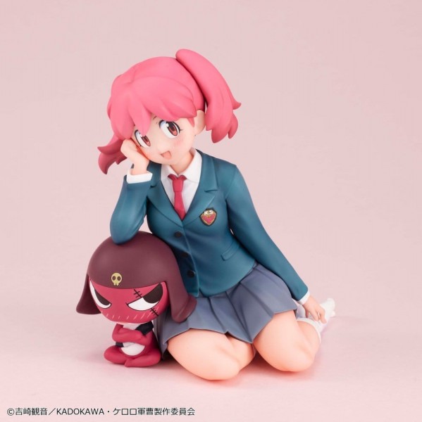 Sgt. Frog Melty Princess: Natsumi &amp; Giroro Palm Size non Scale PVC Statue