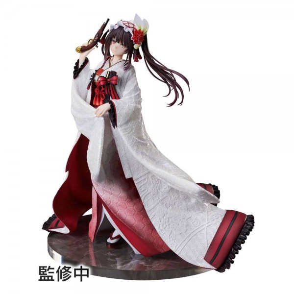 Date A Live IV: Kurumi Tokisaki Shiromuku 1/7 Scale PVC Statue