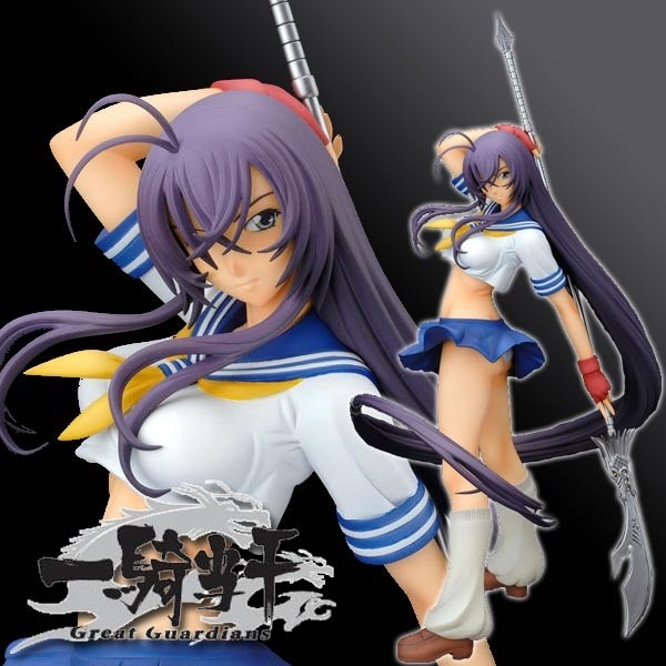 Ikki Tousen Dragon Destiny - Kanu Unchou 1/8 Scale PVC Statue