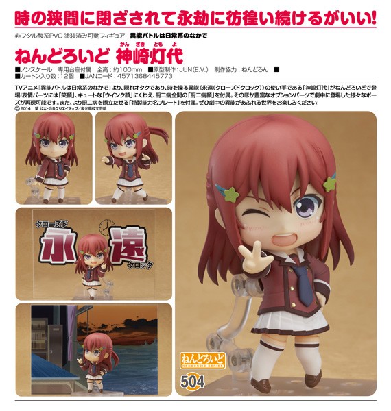 Inou Battle Within Everyday Life: Tomoyo Kanzaki - Nendoroid