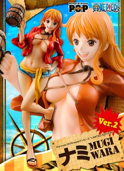 One Piece: P.O.P. Nami Mugiwara Ver.2 1/8 Scale PVC Statue