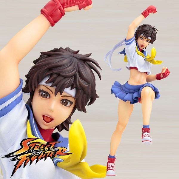 Street Fighter: Sakura 1/7 Scale PVC Statue